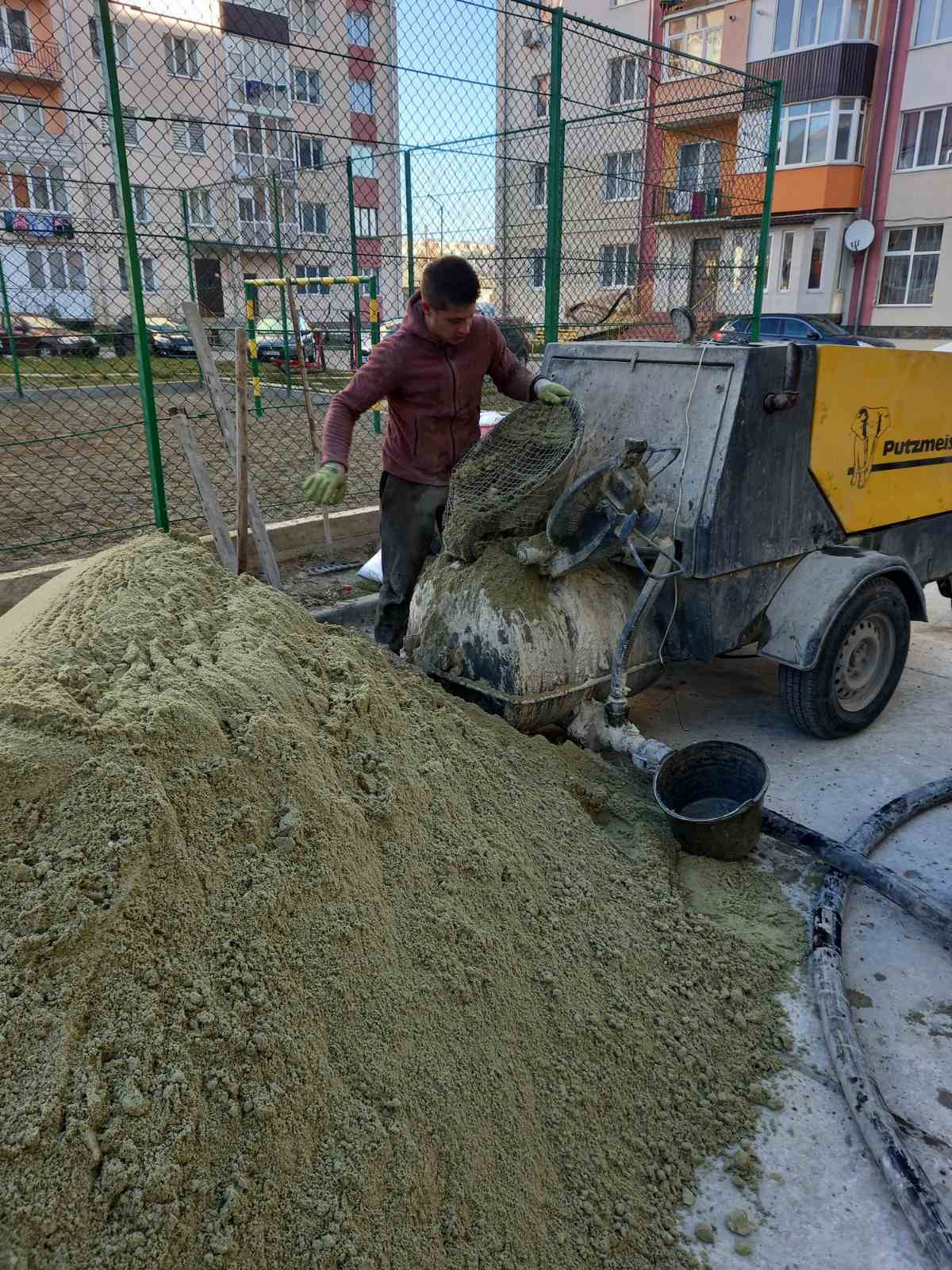 Напівсуха стяжка Івано-Франківськ